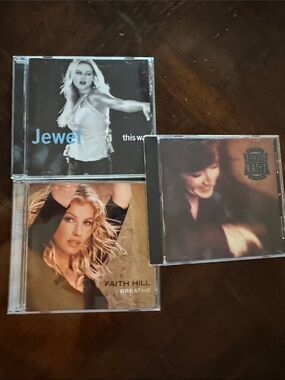 Three CD Set- Jewel, Faith Hill & Bonnie Raitt